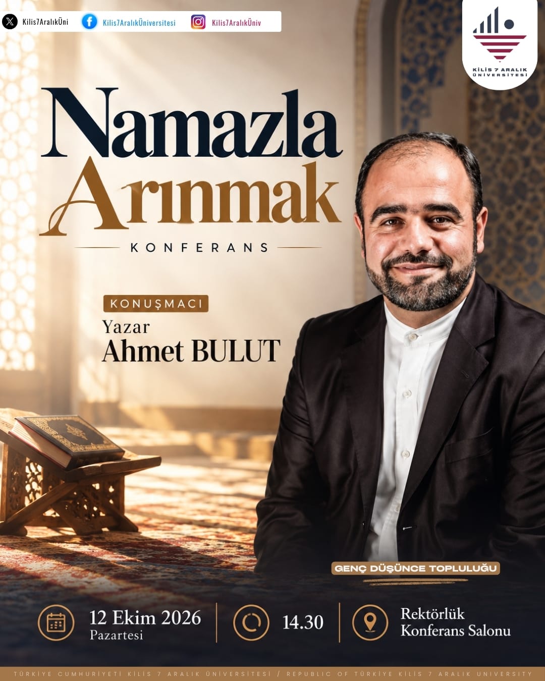 Konferans: Namazla Arınmak